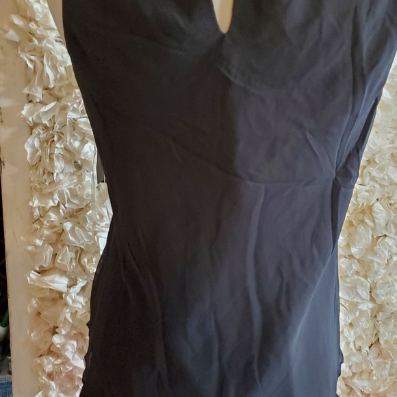 Nwt established 1962 diamond crusted sleeveless black layered top - Picture 7 of 11
